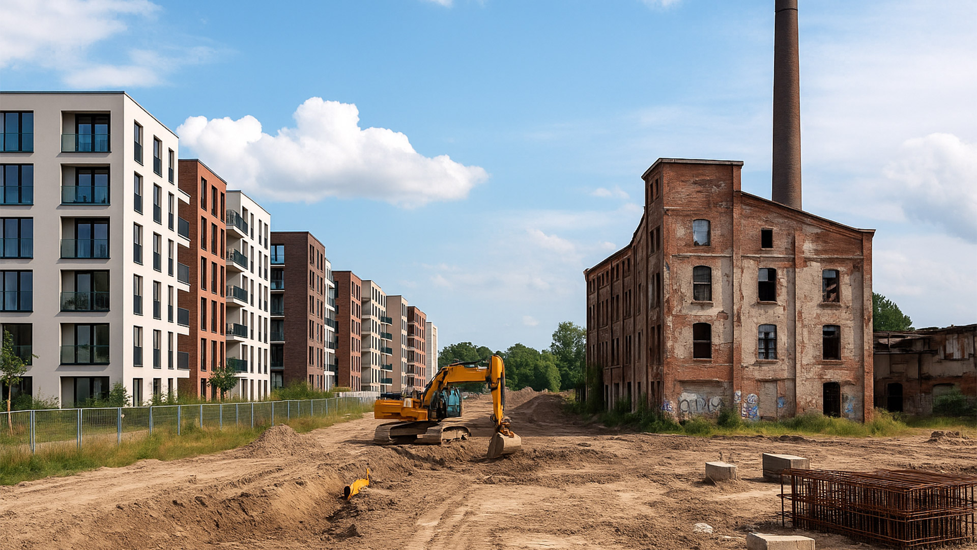 Von der Brachfläche zum Wohnquartier: So gelingt nachhaltige Konversion